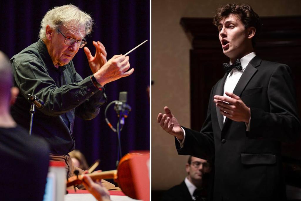 Renowned conductor Sir John Eliot Gardiner allegedly punches the singer at a concert for walking off stage from the wrong end