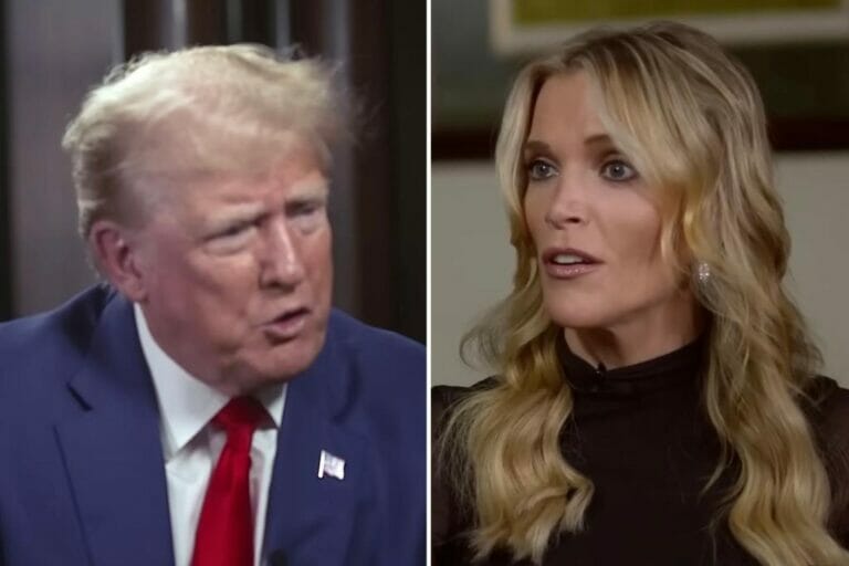 Republican rivals pounce on Trump after the former president flubbed when Megyn Kelly asked him if a man ‘can become a woman.’