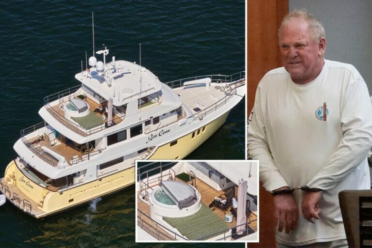 Retired doctor arrested with ‘prostitutes, drugs and guns’ free after posting 0K bail, while yacht still in Nantucket Harbor