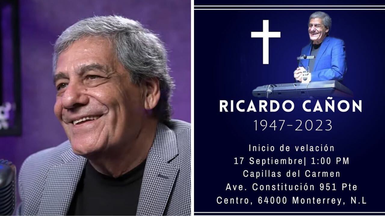 El tecladista Ricardo Cañón falleció  y su hijo fue quien lo informó a través de sus redes sociales. Conoce quién era este personaje mexicano.