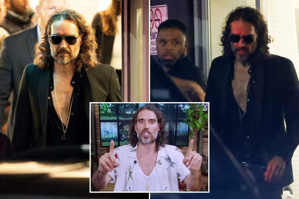 Russell Brand TV executives reportedly considered dismissing female employees so they wouldn't be 'assaulted'