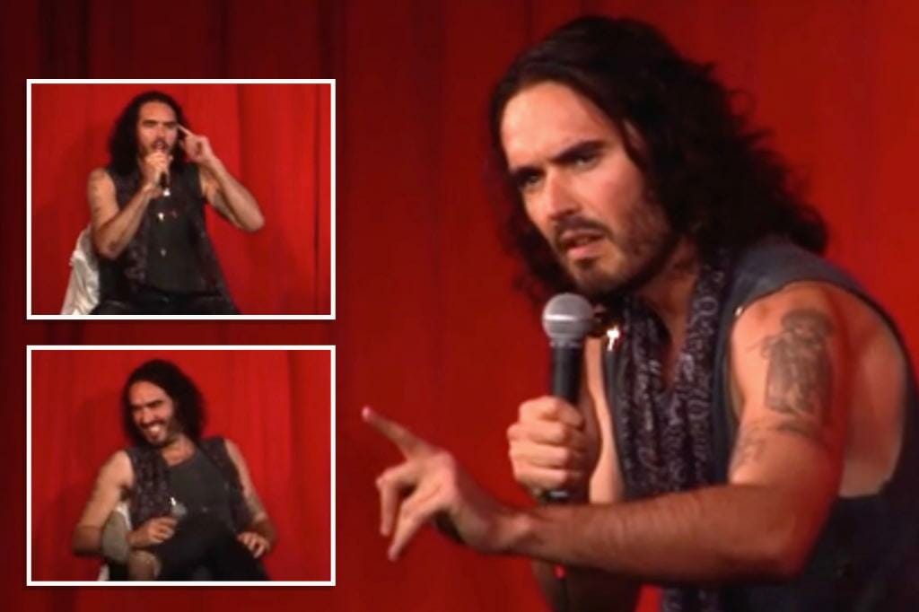 Russell Brand joked on stage that he 'raped someone once', 10 years before investigation