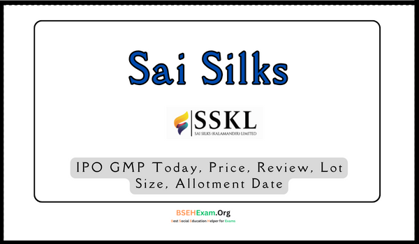 Sai Silks IPO GMP Today