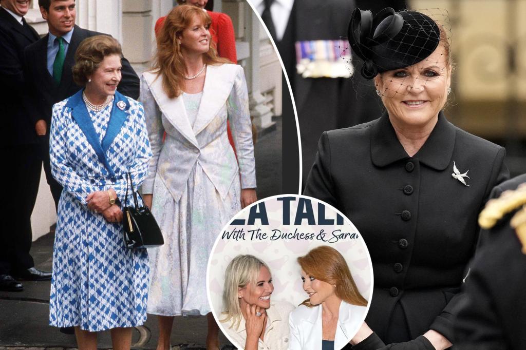Sarah Ferguson reveals the Queen's moving last words to her before she died