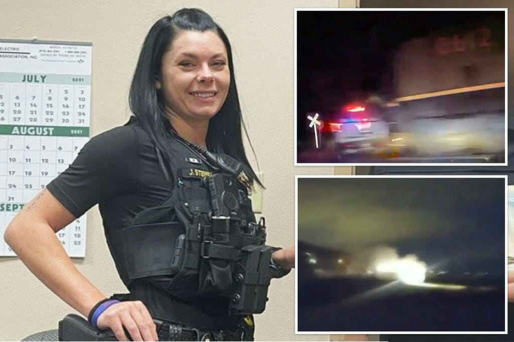 The former police officer who put a handcuffed woman in a patrol car that was then hit by a train will no longer serve any purpose.