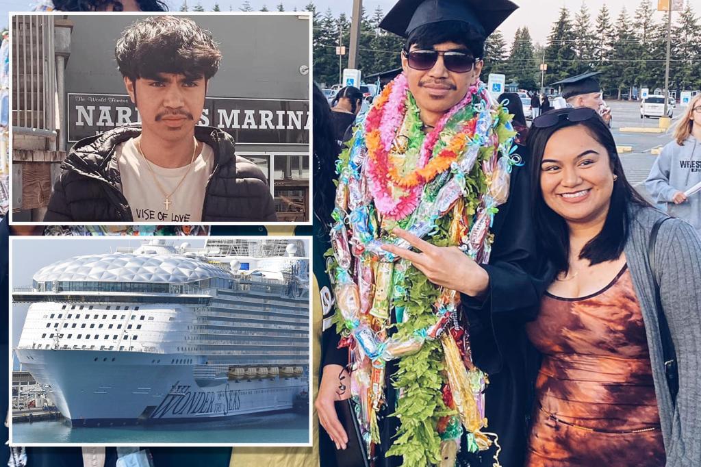 The sister of the teenager who fell overboard the world’s largest cruise ship denounces “misinformation”