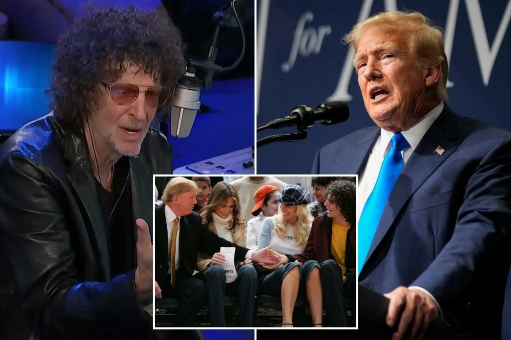 Trump calls Howard Stern a 'broken weirdo' as celebrity feud blows up