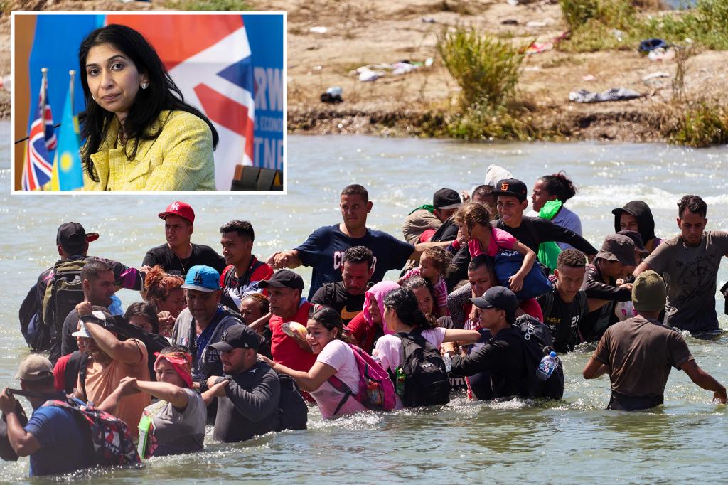 UK Home Secretary to warn of 'unsustainable' crisis as illegal migration rises under Biden