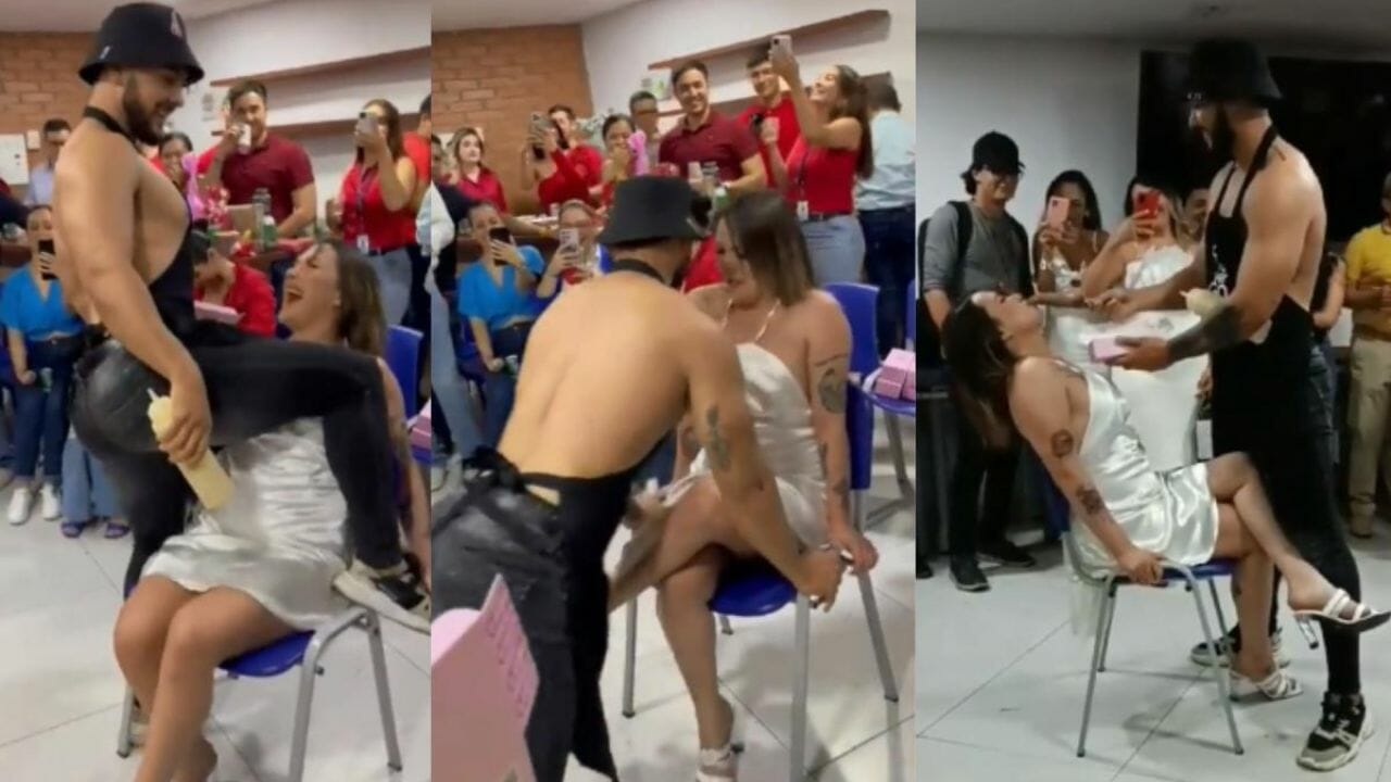 Una jueza identificada como Vivian Polanía protagonizó un 'show erótico' en las instalaciones del Palacio de Cúcuta, Colombia.