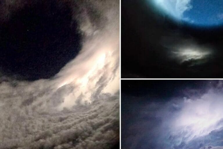 Video shows the inside of powerful Hurricane Lee: a monster ready to regain strength