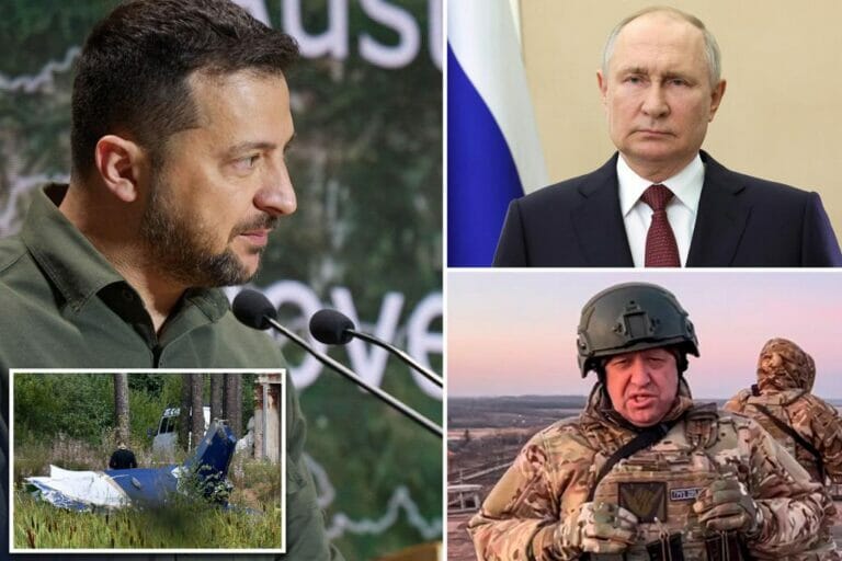 ‘Weak’ Putin killed Prigozhin and will now ‘instill fear’ with nuclear weapons, claims Zelensky