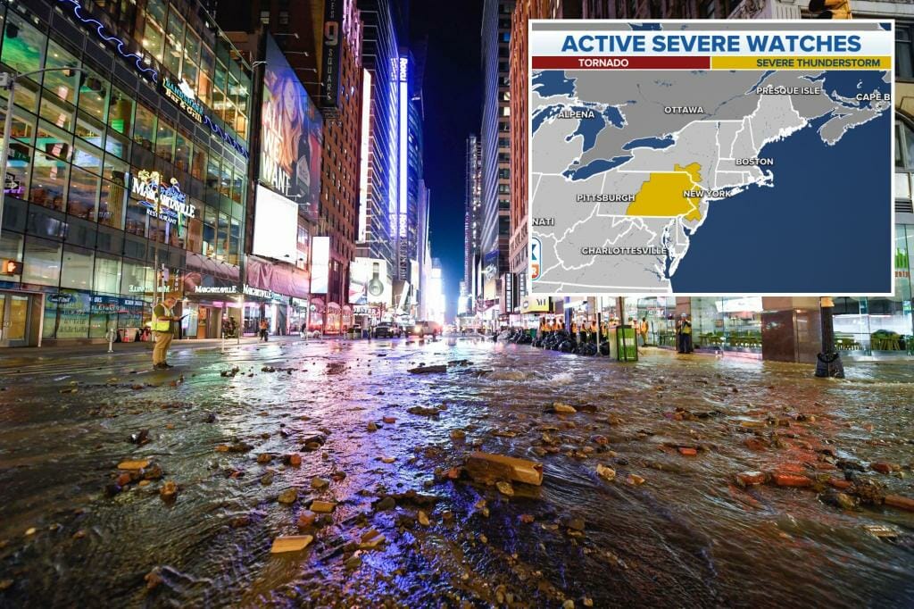 Weekend storms and flood threats expected in the Northeast