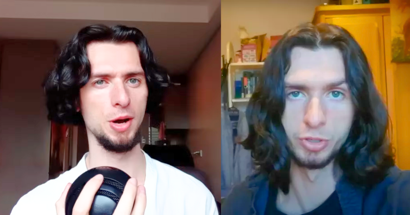 What happens if you never wash your hair with shampoo?  A man who didn't use shampoo in 7 years showed these fantastic results