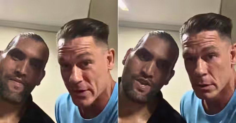 Your daily dose of awesomeness: The Great Khali teaches John Cena some Hindi and Punjabi in viral video