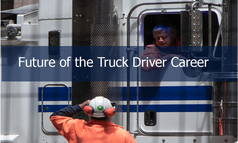 2 trends driving the future of the truck driving career