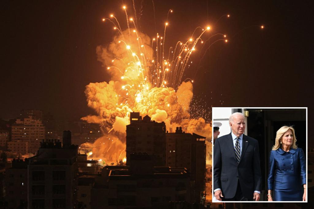 Biden out of public view again as US death toll in Hamas attack reaches 11