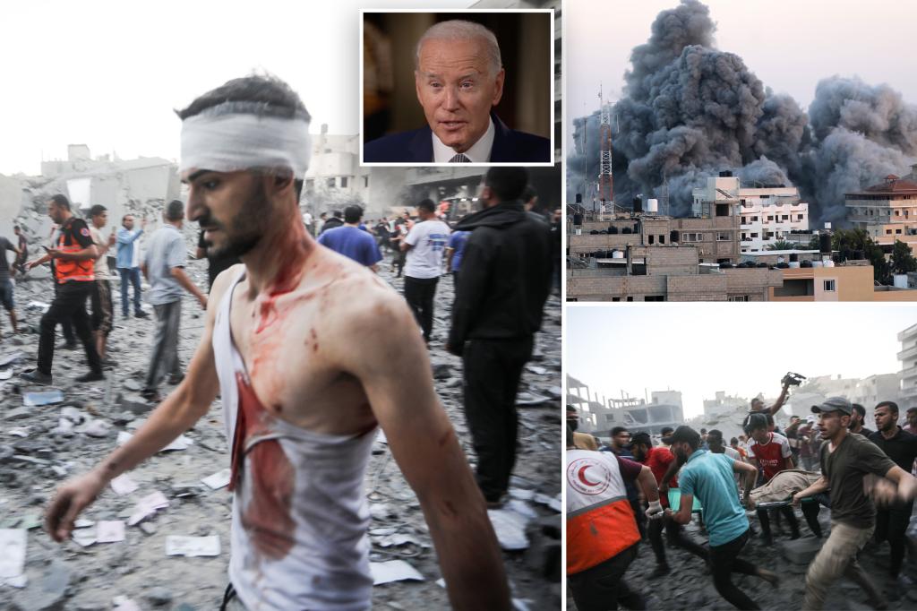Biden says Hamas must be "eliminated", but warns Israel not to occupy Gaza in the face of imminent invasion: "Big mistake"