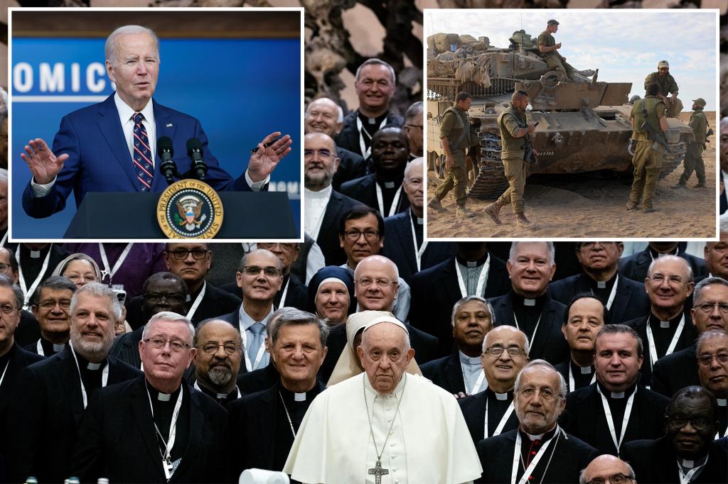 Biden says Pope Francis endorsed US 'game plan' for Israel-Gaza war