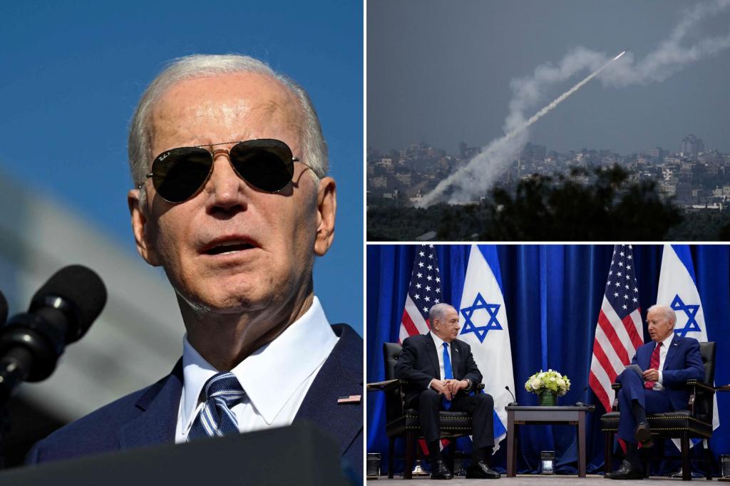 Biden to visit Israel on Wednesday after Hamas bloodbath as Gaza invasion looms
