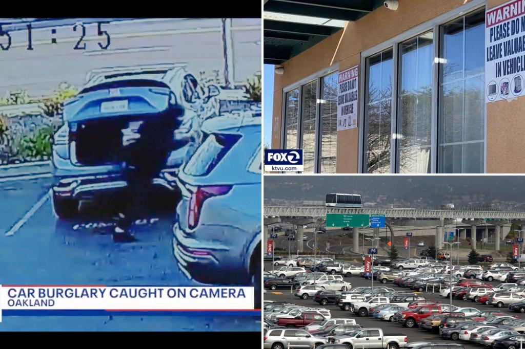Brazen bandits attack up to 10 cars an hour near Oakland airport