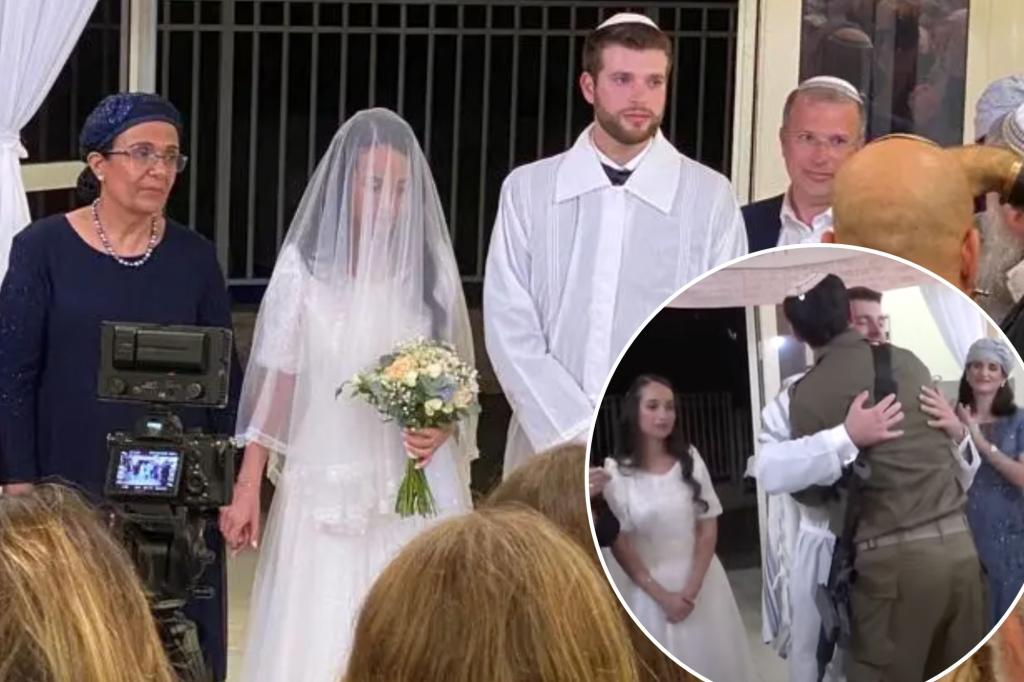 Casado por un rabino en uniforme de faena: cómo es realmente la vida en Israel en este momento