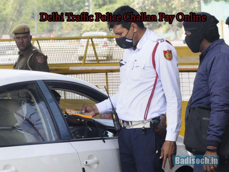 Challan de la policía de tránsito de Delhi paga 2023 en línea y estado de Challan en Direct Link @ delhitrafficpolice.nic.in