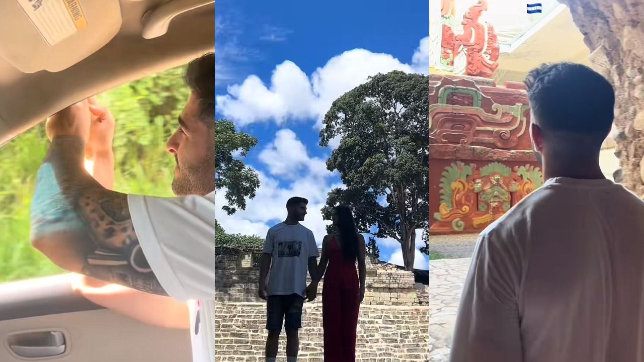 Una hondureña compartió momentos junto a su novio español, que visitó Honduras por primera vez.
