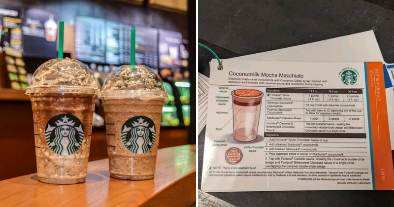 Fired Starbucks Employee Allegedly Posts Secret Recipes for All Drinks Online, Sparking an Internet Frenzy