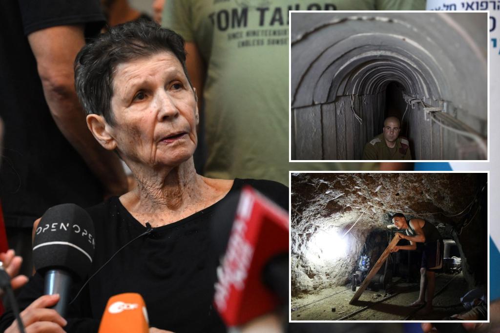 Freed 85-year-old grandmother reveals what the situation in the Gaza tunnels where hostages are really like