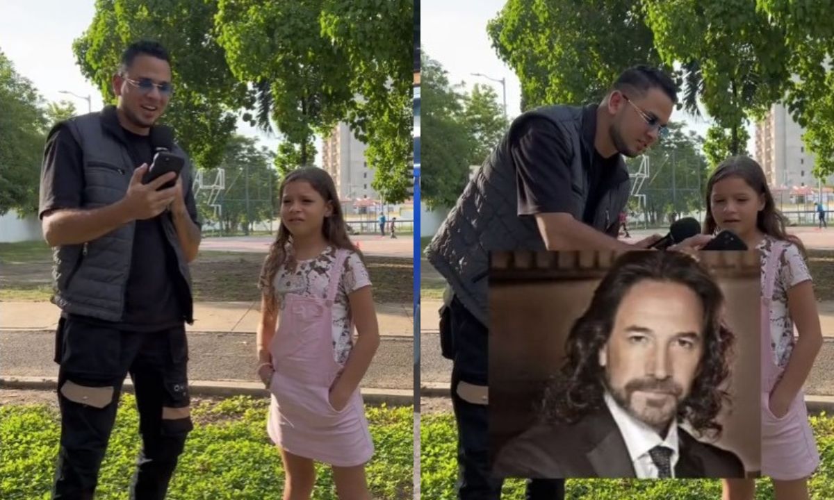 Una niña se volvió tendencia en la red social TikTok luego de que confundiera la imagen del cantante Marco Antonio Solís con el rostro de Jesucristo.