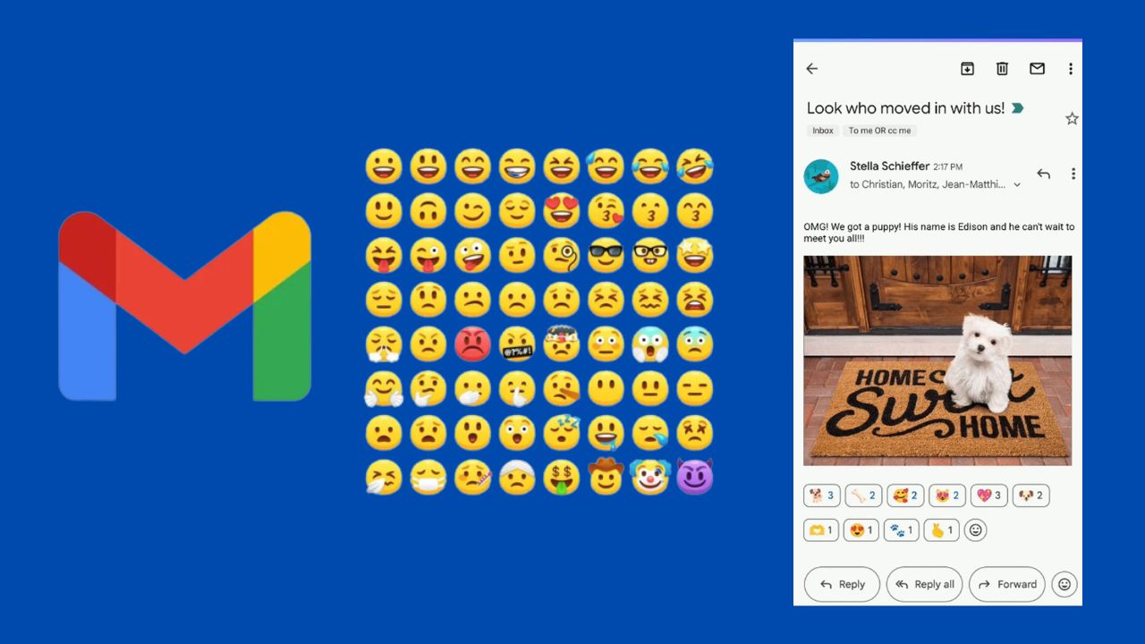 Google adds emoji reactions to Gmail – the newest way to communicate in Gmail