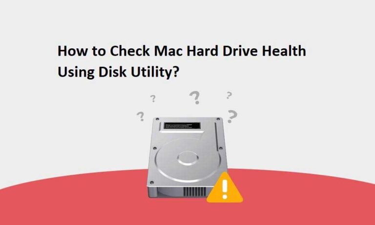 How to check Mac hard drive status using Disk Utility?