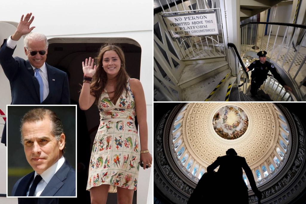 Hunter Biden's daughter Naomi 'vandalized' the US Capitol while a member of the Senate, leading to a humiliated apology