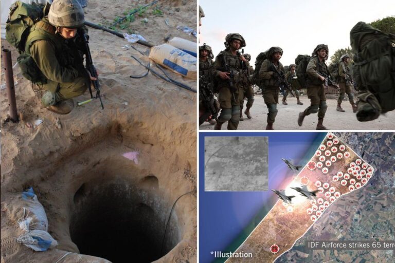 Israeli troops face guerrilla warfare and ‘trap-laden’ hostages in Gaza’s 300-mile tunnel system