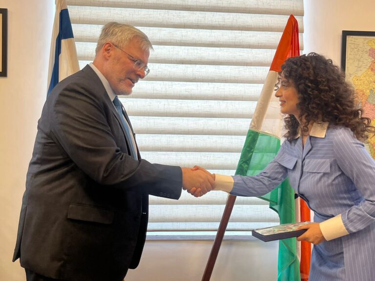 Kangana Ranaut visits Israeli embassy and meets Ambassador Naor Gilon