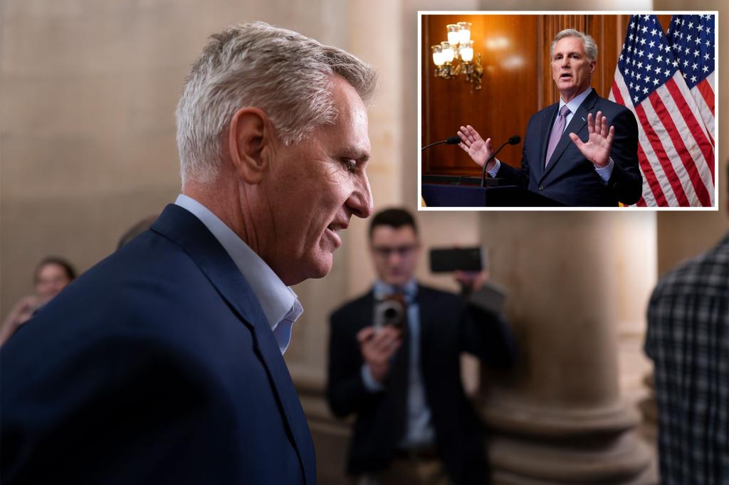 Kevin McCarthy insists he will not resign from Congress after the expulsion of the speaker of the House of Representatives