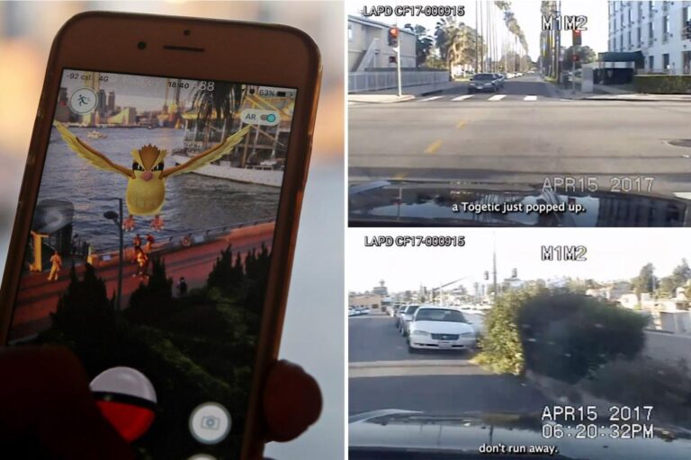 LAPD dash cam video shows officers ignoring robbery to play Pokémon Go