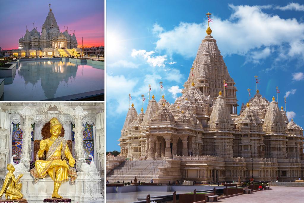 Largest Hindu temple in US opens in central New Jersey