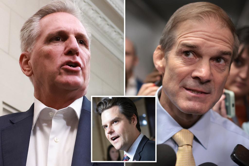 McCarthy vows to do 'everything' he can to help Jim Jordan become House speaker