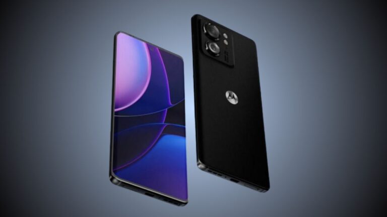 Motorola presents the Edge (2023) Midranger with curved screen and fast charging