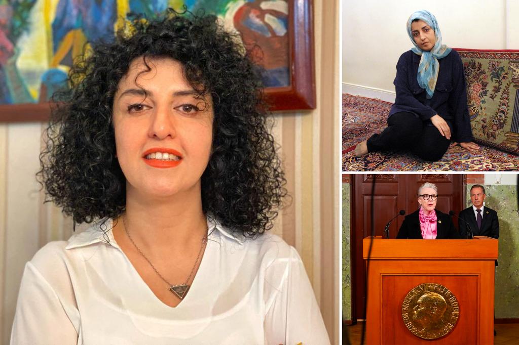 Narges Mohammadi wins the Nobel Peace Prize for fighting against the oppression of women in Iran