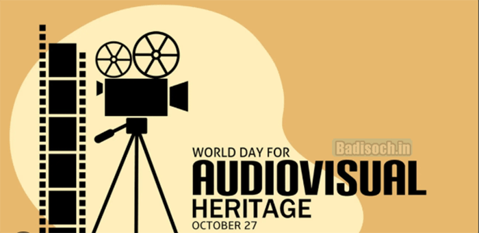 On October 27, World Audiovisual Heritage Day is celebrated