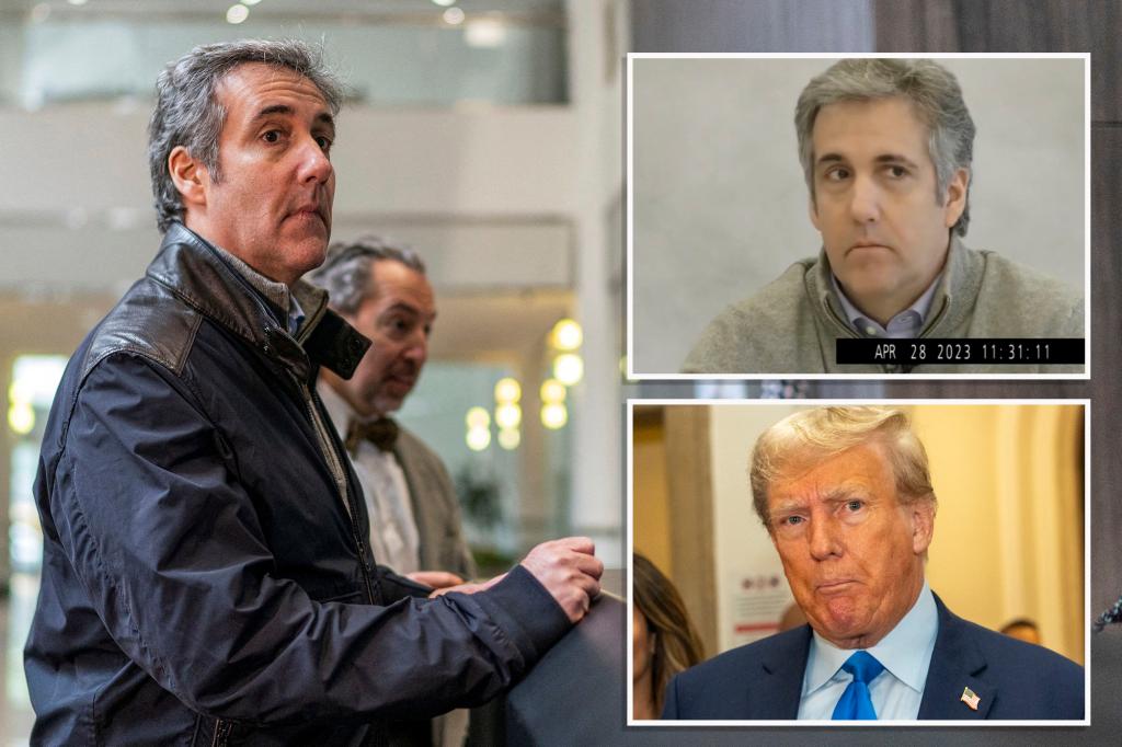 Part of Michael Cohen's potentially damning video deposition released in Trump civil fraud case