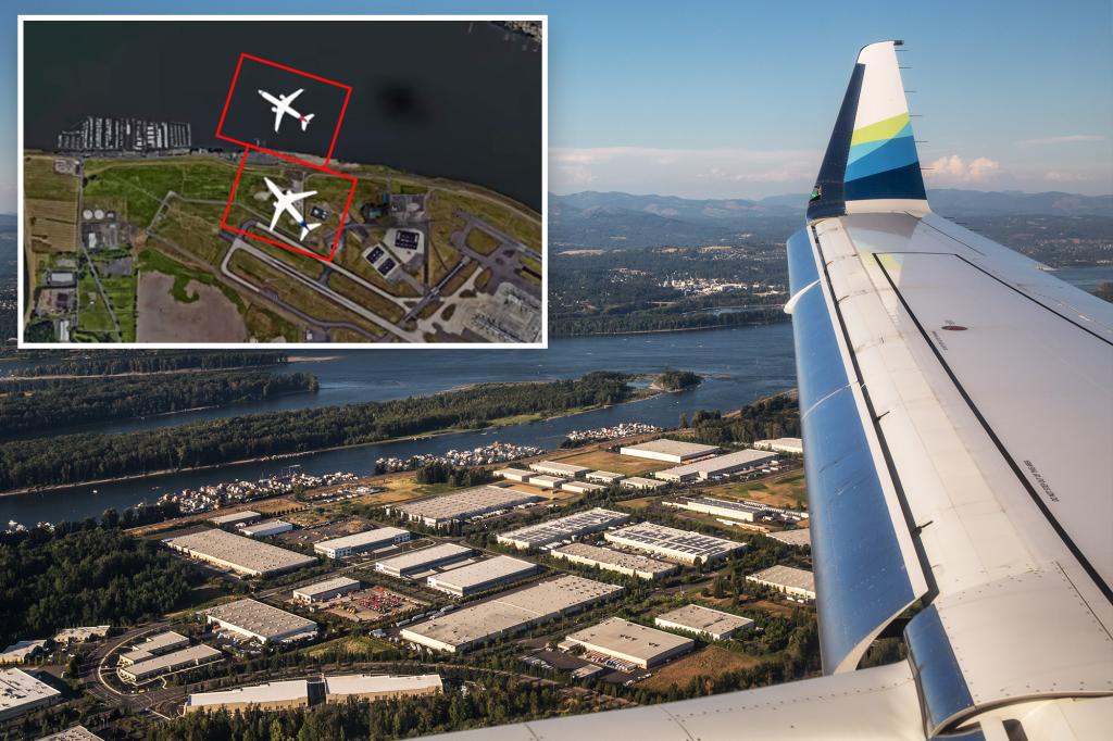 Planes barely crash into each other in storm over Portland airport