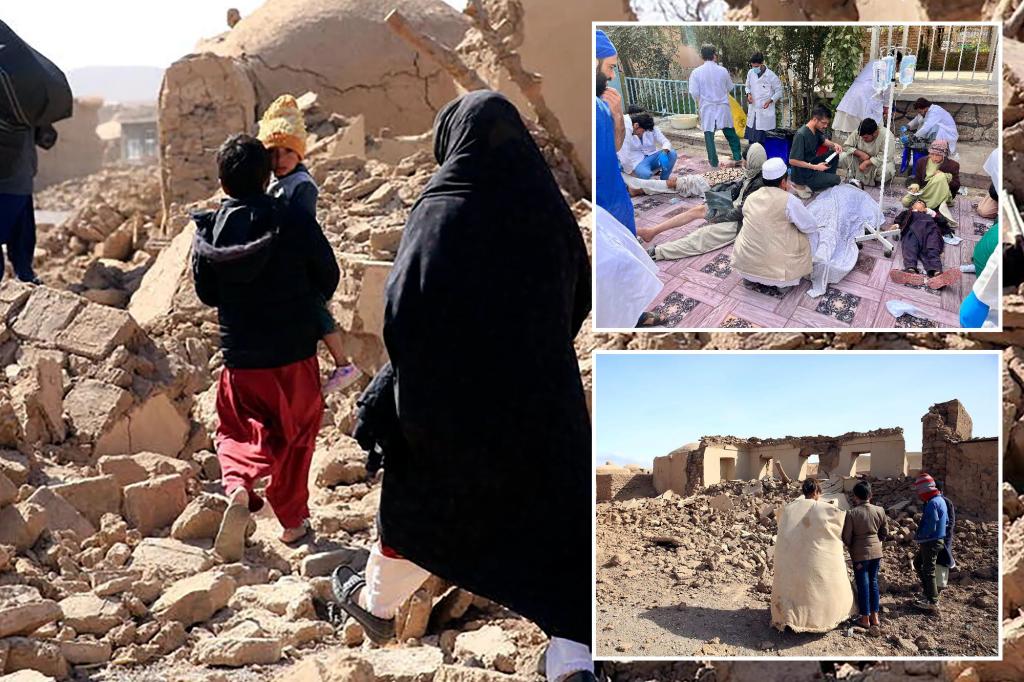 Powerful earthquake hits western Afghanistan a week after devastating earthquakes hit the same region