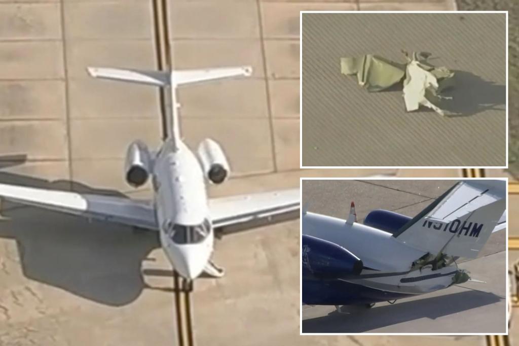 Private jet leaves 'without permission' causing plane collision at Houston airport: FAA
