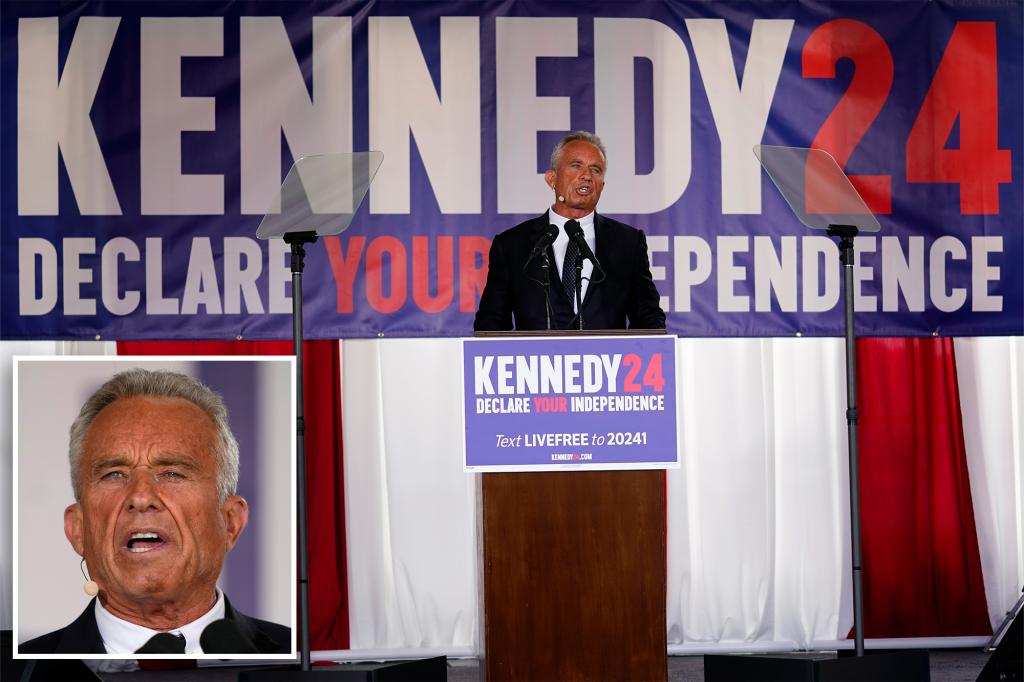 RFK Jr. announces independent presidential candidacy and denounces "tribal thinking"