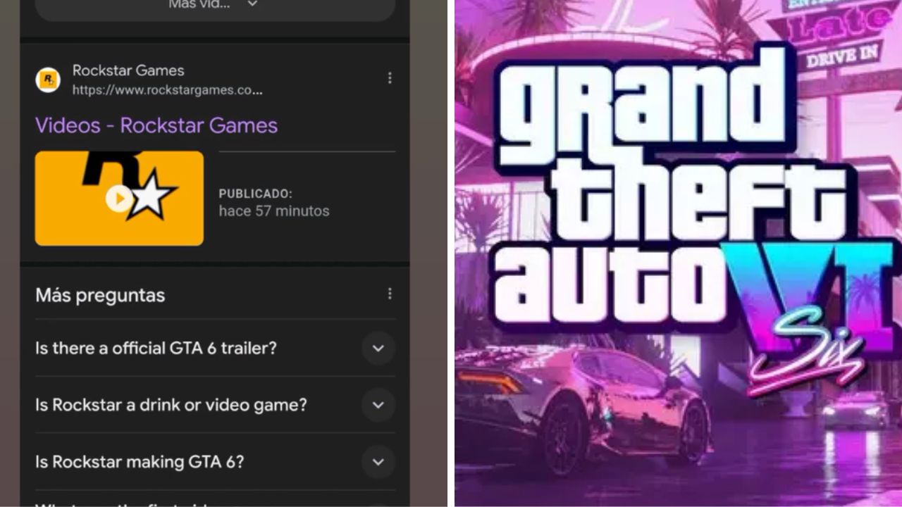 En redes sociales se viralizó un rumor de que Rockstar Games estrenaría la edición 6 del famoso juego GTA . Todo comenzó con un video.
