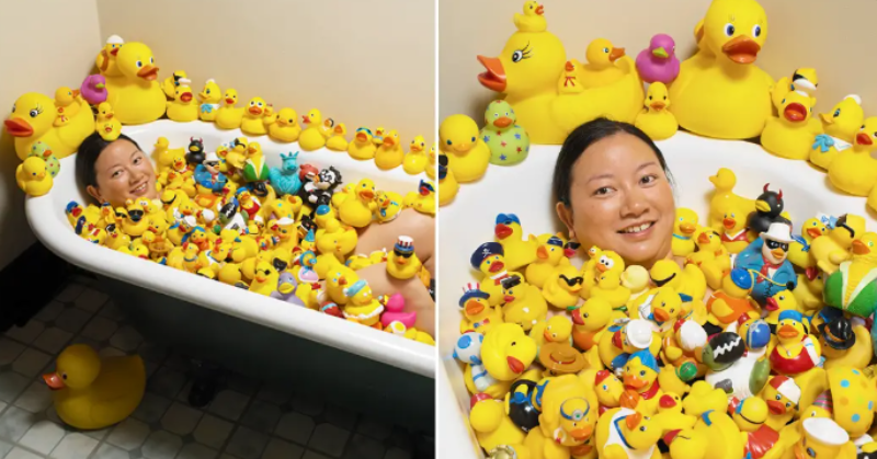 Seattle woman registers her name in record books by collecting 5,631 rubber ducks