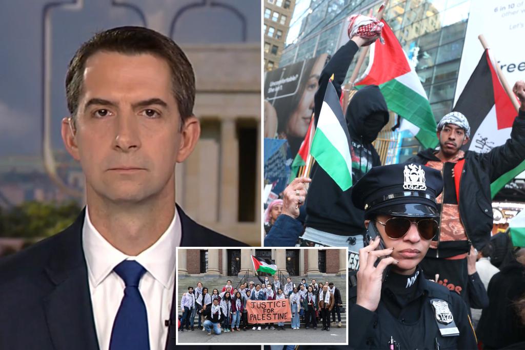 Senator Cotton Urges DHS to Deport Foreigners Who Support Hamas: 'There's No Place in America'